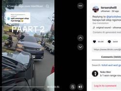 Identitas Range Rover yang Viral Dikawal Tot tot Wuk wuk di Puncak