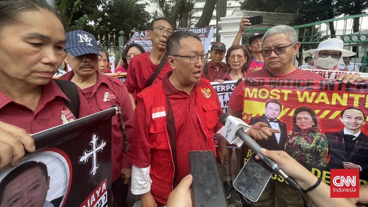 Korban Wanaartha Gelar Aksi di Kedubes AS dan Kemlu, Ini Tuntutannya