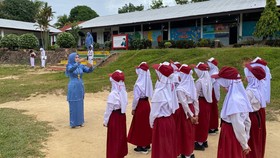 Upaya SD Eka Tjipta Sungai Air Jernih Menjaga Asa Pendidikan Anak SAD