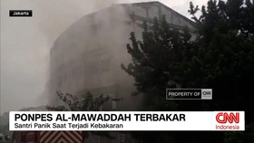 VIDEO: Kebakaran Ponpes Al-Mawaddah