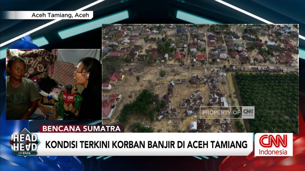 VIDEO: Sebagian Warga Aceh Tamiang Bangun Bedeng Darurat