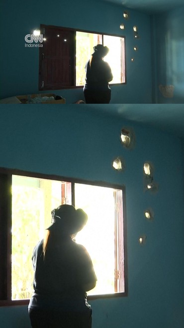 Penampakan Rumah-rumah Rusak Imbas Kamboja-Thailand Saling Serang