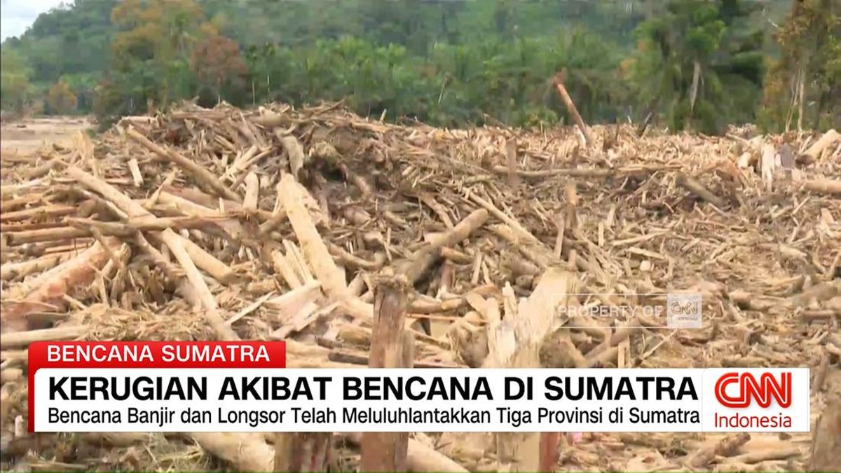 VIDEO: Kerugian Akibat Bencana di Sumatra