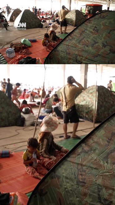 101 Ribu Warga Kamboja Mengungsi Buntut Konflik di Perbatasan Thailand