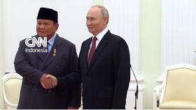 Momen Akrab Pertemuan Prabowo dan Putin di Moskow