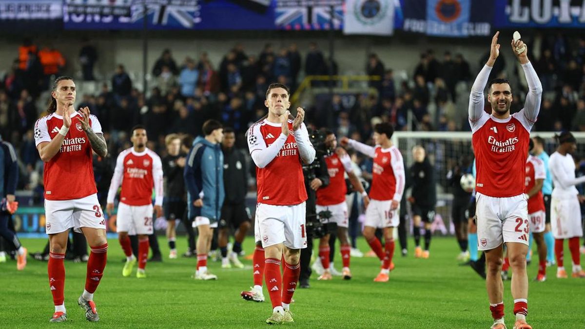 FOTO: Arsenal Enggak Tahu Cara Berhenti Menang di Liga Champions