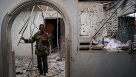 FOTO: Dampak Gempuran Artileri Kamboja ke Wilayah Thailand