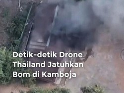 Panas Lagi, Begini Penampakan Drone Thailand Jatuhkan Bom di Kamboja