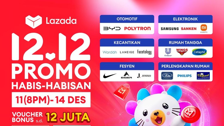 Lazada 12.12 Promo Habis-Habisan