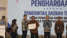 Pemprov DKI Duduki Peringkat 1 Pemda Terbaik dalam Pencegahan Korupsi