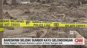 VIDEO: Bareskrim Selidiki Sumber Kayu Gelondongan Saat Banjir Sumatra
