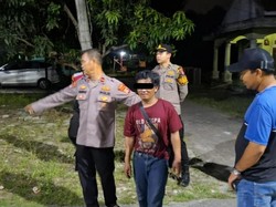 Terima Laporan Via 110, Polisi Amankan Pria Diduga ODGJ Bikin Gaduh di Serang