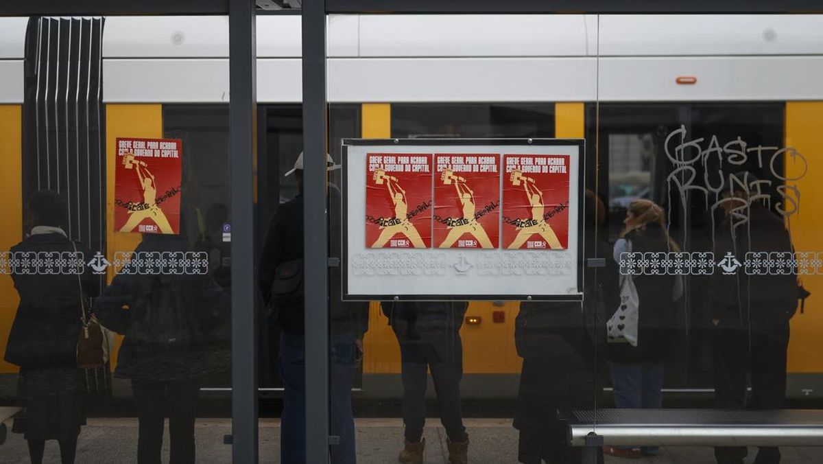 Mogok Terbesar Pekerja di Portugal, Stasiun Kereta-Bandara Lumpuh