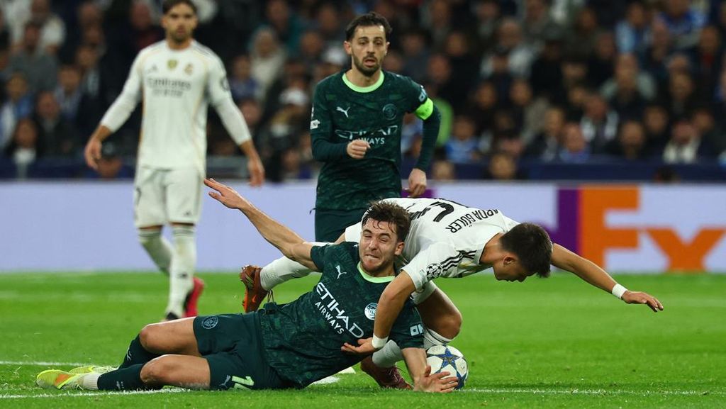 Link Live Streaming Real Madrid vs Manchester City di Liga Champions