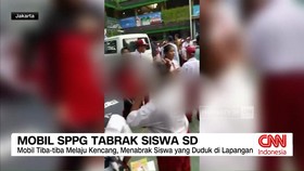 VIDEO: Mobil SPPG Tabrak Siswa di SDN Kalibaru