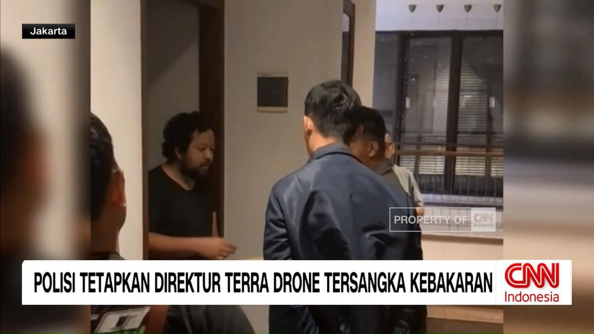 VIDEO: Direktur Terra Drone Resmi Jadi Tersangka Kebakaran