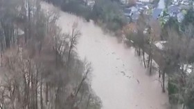 Sungai di Washington AS Meluap Imbas Badai