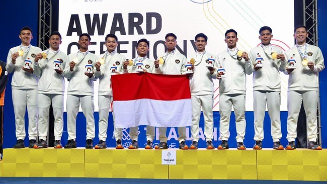 Indonesia merebut emas SEA Games 2025 di beregu putra. Emas tersebut punya nilai besar, jauh dari sekadar emas SEA Games yang sering dianggap 'level biasa'