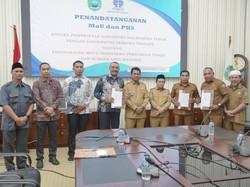 UT Ternate Teken MoU dengan Pemkab Haltim Hadirkan Kuliah Fleksibel