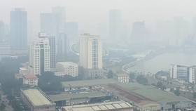 FOTO: Penampakan Hanoi Vietnam Dikepung Asap Polusi