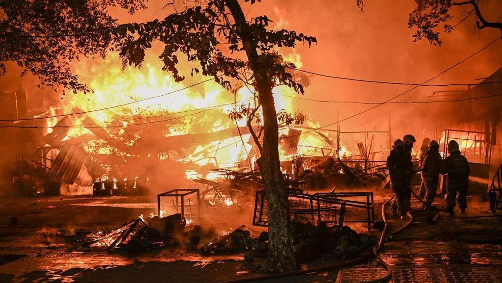 Pembakar Kios Kalibata Jaksel Buntut Bentrok Matel Ditangkap