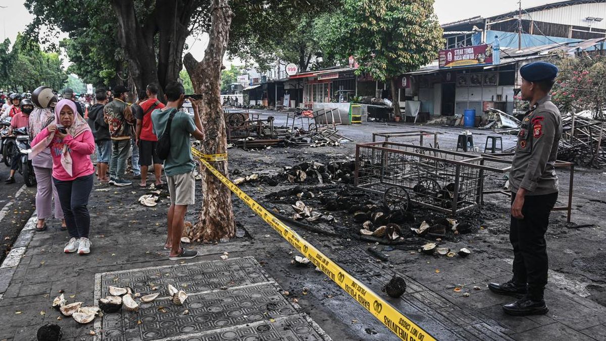 Dua Pelaku Pembakaran Kios Kalibata Buntut Bentrok Matel Ditangkap