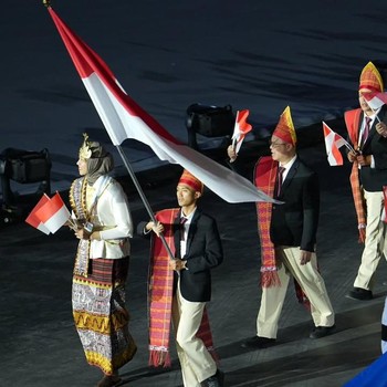 Opening Ceremony SEA Games 2025, Atlet Indonesia Tampil Menawan Kenakan Pakaian Adat