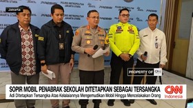 VIDEO: Sopir Mobil Penabrak Sekolah Ditetapkan Sebagai Tersangka