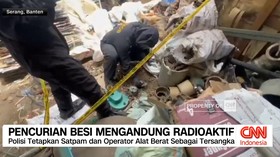 VIDEO: Pencurian Besi Mengandung Radioaktif