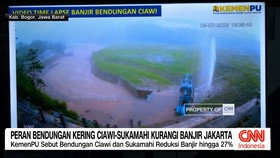 VIDEO: Peran Bendungan Kering Ciawi Sukabumi Kurangi Banjir Jakarta