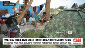 VIDEO: Warga Thailand Masih Bertahan di Pengungsian