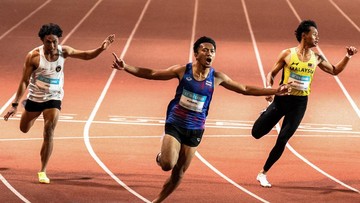 Kabar Sport CNN Terbaru : Puripol, Pria 9 Detik Pertama ASEAN Pemecah Rekor Atlet Indonesia