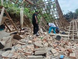 Ledakan Terjadi di Desa Tahunan Baru Pacitan, 3 Rumah Hancur-5 Orang Luka