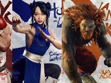 17 First Look 'Street Fighter', Penampilan Jason Momoa Paling Pangling