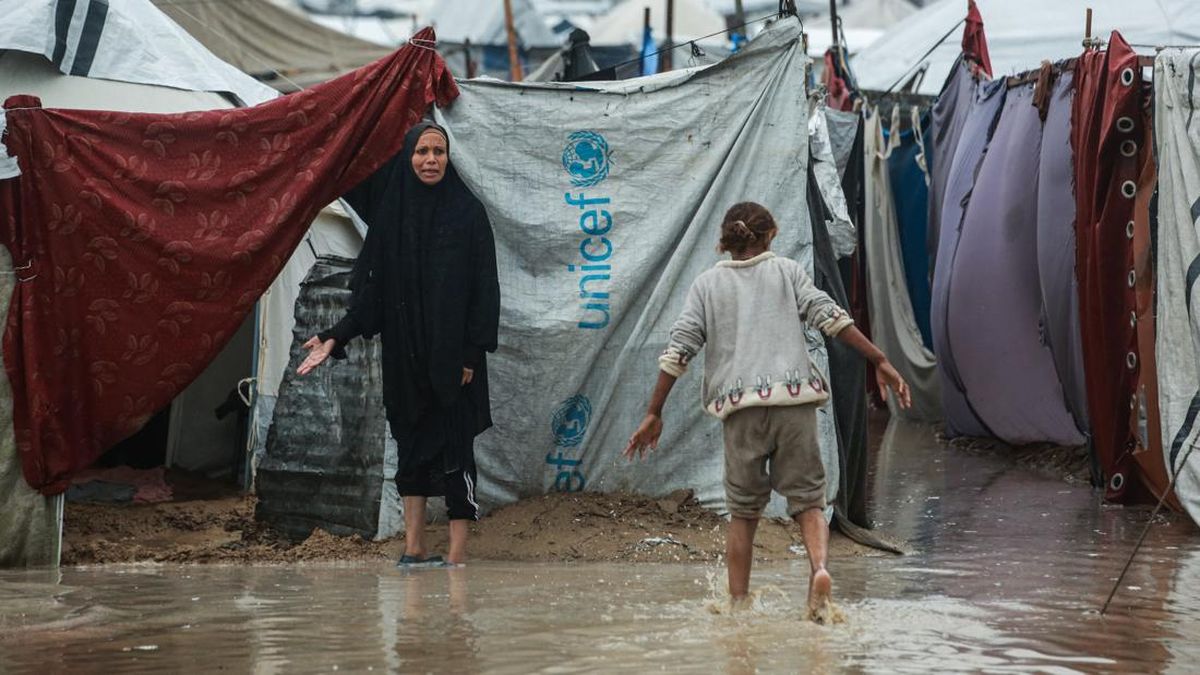 Banjir Ancam 700 Ribu Pengungsi Gaza, Bantuan Masih Diblokir Israel