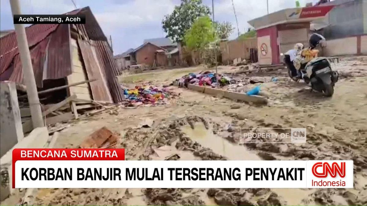 VIDEO: Korban Banjir Mulai Terserang Penyakit