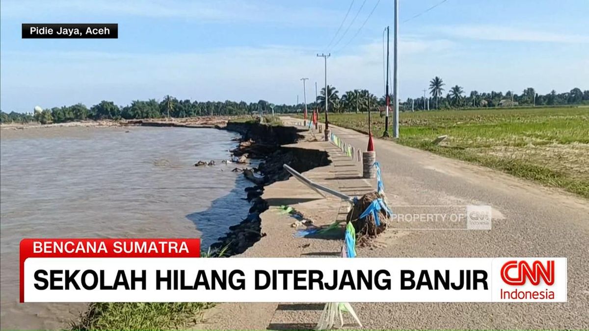 VIDEO: Sekolah Hilang Diterjang Banjir Bandang