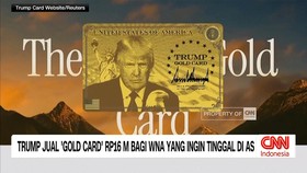 VIDEO: Trump Jual 'Gold Card' Rp16 M bagi WNA yang Ingin Tinggal di AS