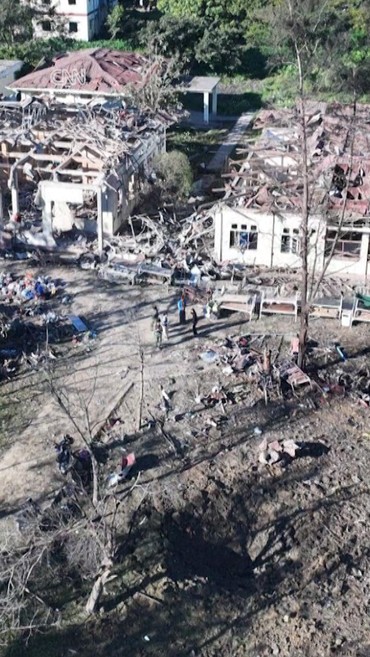 Penampakan RS di Rakhine usai Dibombardir Junta Myanmar, 31 Tewas