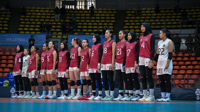 Berikut link live streaming Timnas Voli Putri Indonesia vs Vietnam pada laga terakhir fase grup.