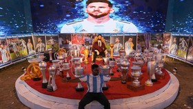 FOTO: India Bergairah Sambut Kedatangan Lionel Messi