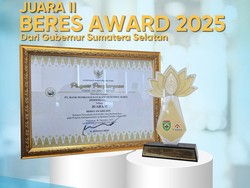 Bank Sumsel Babel Raih BERES Award 2025 dari Gubernur