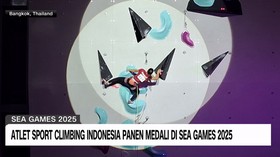 VIDEO: Atlet Sport Climbing Indonesia Panen Medali di Sea Games 2025