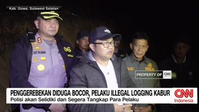 VIDEO: Penggerebekan Diduga Bocor, Pelaku Ilegal Logging Kabur