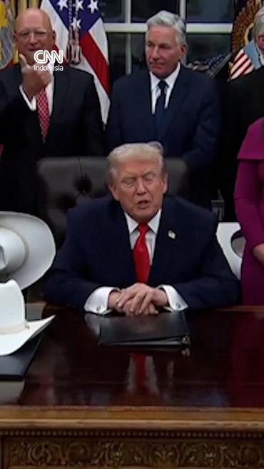 Trump Respons Foto-foto Circle Epstein yang Dirilis Partai Demokrat