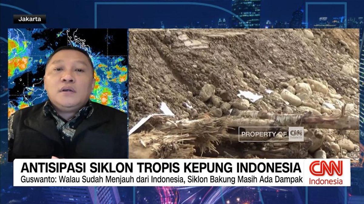 VIDEO: BMKG: Waspada Siklon Tropis Bawa Angin Kencang, Hujan Lebat