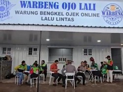 Video: Ojol Medan Apresiasi Kakorlantas soal Fasilitas Warbeng Ojek Online
