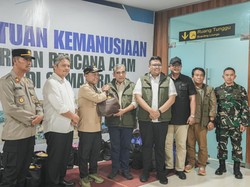 Bertemu Masinton, Muzani Salurkan Bantuan untuk Korban Bencana di Sumut