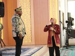 Bupati Siak Suarakan Hak Asasi Rakyat Siak di Hadapan Menteri HAM