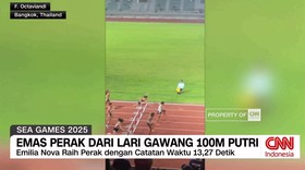 VIDEO: Dina Aulia Sabet Emas Lari Gawang 100 Meter Putri